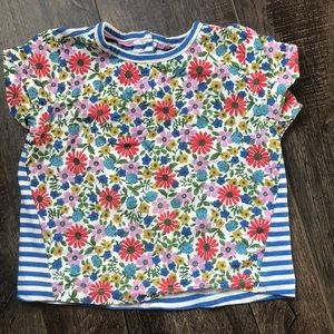 Mini Biden mixed fabric tee